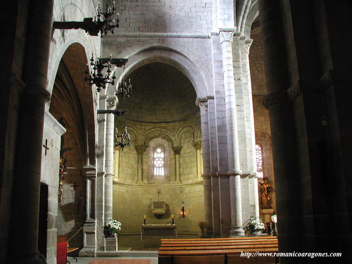 CABECERA. ÁBSIDE DEL LADO DEL EVANGELIO